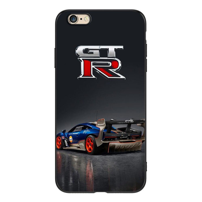 Cute Cover Soft Silicone Print Cars Print Phone Case For Iphone 5s 5 S Se 2016 4.0" Case Phone Cover On  Iphone 6s 6 S Plus Funda Bumper Black Case Sport Race Car