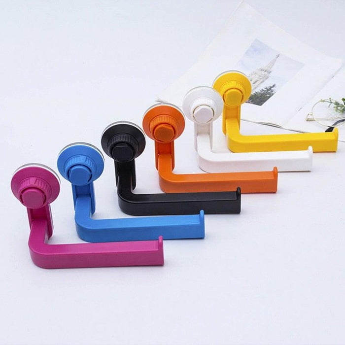 Acrylic Toilet Paper Holder Tissue Rack Wall Mounted Bathroom Kitchen Roll Holder Paper Tissue Rack Hook Modern Black Hanger Toilet Tissue Roll Holders Dispenser And Hangers Wall Mounted For Bathroom  Kitchen