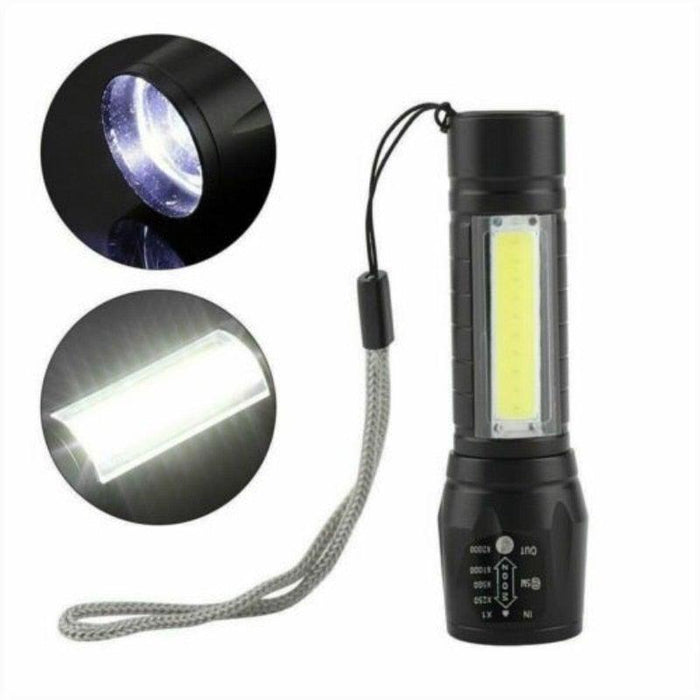 Adjustable Rechargeable LED USB Portable Focus Light Zoomable LED Tactical Flashlight High Lumens Zoomable Waterproof Flashlight Mini Torch For Camping Hiking - STEVVEX Lamp - 200, Flashlight, Gadget, Headlamp, Headlight, Headtorch, lamp, Rechargeable Flashlight, Rechargeable Headlamp, Rechargeable Headlight, Rechargeable Headtorch, Torchlight, Zoomable Flashlight, Zoomable Headlamp, Zoomable Headlight, Zoomable Torchlight - Stevvex.com