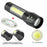 Adjustable Rechargeable LED USB Portable Focus Light Zoomable LED Tactical Flashlight High Lumens Zoomable Waterproof Flashlight Mini Torch For Camping Hiking - STEVVEX Lamp - 200, Flashlight, Gadget, Headlamp, Headlight, Headtorch, lamp, Rechargeable Flashlight, Rechargeable Headlamp, Rechargeable Headlight, Rechargeable Headtorch, Torchlight, Zoomable Flashlight, Zoomable Headlamp, Zoomable Headlight, Zoomable Torchlight - Stevvex.com