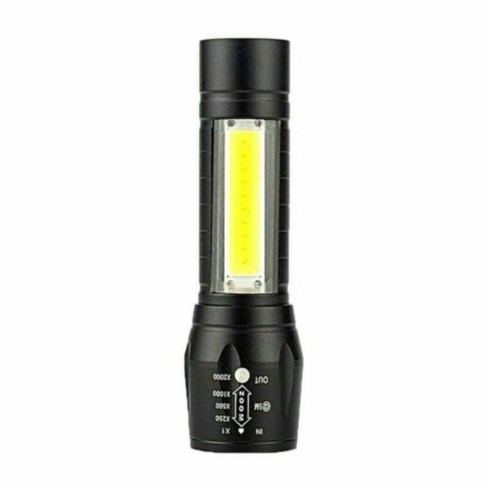 Adjustable Rechargeable LED USB Portable Focus Light Zoomable LED Tactical Flashlight High Lumens Zoomable Waterproof Flashlight Mini Torch For Camping Hiking - STEVVEX Lamp - 200, Flashlight, Gadget, Headlamp, Headlight, Headtorch, lamp, Rechargeable Flashlight, Rechargeable Headlamp, Rechargeable Headlight, Rechargeable Headtorch, Torchlight, Zoomable Flashlight, Zoomable Headlamp, Zoomable Headlight, Zoomable Torchlight - Stevvex.com