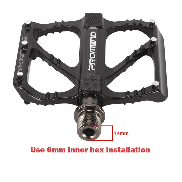 Anti-slip Ultralight Bicycle Pedal Quick Release Pedal Flat 3 Bearings Pedal for Mountain Road Bike Accessories 3 Bearings Mountain Bike Pedals Platform Bicycle Flat Alloy Pedals Pedals Non-Slip Alloy Flat Pedals