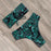 Bandage Bikini Swimwear Women Swimsuit High Waist Bikini Set Bathing Suit Push Up Women's Spaghetti Strap Bandeau Lace Up High Waist 2PCS Bikini Set