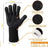 BBQ Gloves Silicone Heat-Resistant Glove Kitchen Microwave Oven Mitts 500 800 Degree Fireproof And Non-Slip Barbecue Gloves  Kitchen Gloves Long Wrist Protect Non-Slip Silicone for Barbecue Cooking