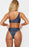 Beautiful Women Bikini Bathing Suit Cut Out Swimwear Chain Ring Swimming Suit For Women Two Piece Swimsuit Women Tight Summer Swimwear Bikini Glamorous String Bra Swimsuit Beach Wear