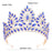 Big Crystal Tiaras Wedding Crown For Brides Women Hair Accessories Headpieces Princess Pageant Crystal Crown Pageant Bridal Wedding Hair Jewelry Accessories Headdress Crystal Crown Pageant Bridal Wedding Hair Jewelry Accessories Headdress