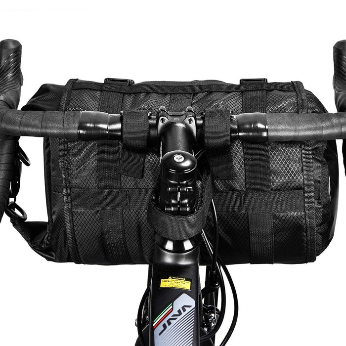 Bike Front Tube Bag Waterproof Bicycle Handlebar Basket Pack Cycling Front Frame Bicycle Accessories Waterproof Handlebar Bags Bike packing Bags Front Packs For Road Bicycles Bike Packing Accessories