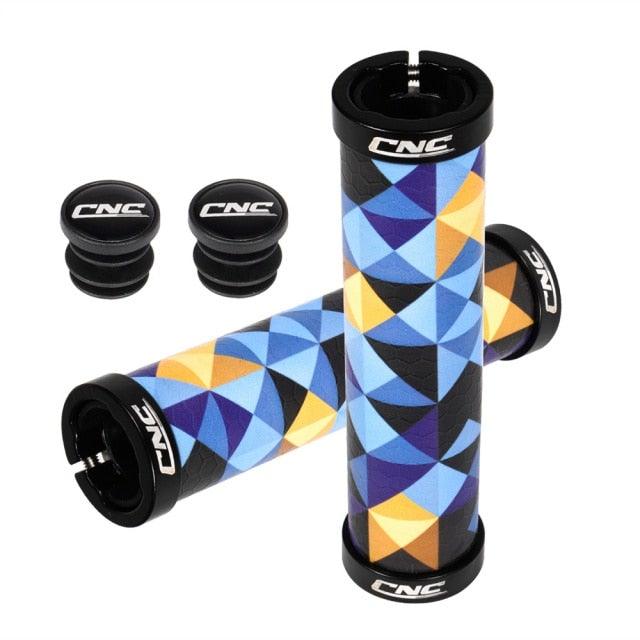 Bike Handlebar Grips Lock On Bicycle Grips MTB Gel Silicone Mountain Bike Cycling Handle Bar Grips Non-slip Lock-on Bicycle Hand Bike Grips For Mountain Bike Scooter