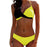 Bikini Pad Push Up Swimwear Women Swimsuit Bath Suit Bikini Set Beachwear Two Piece Costume Summer Bikini Women's Push Up Bathing Suits Swimsuits Halter Bandage Two Piece Bikini