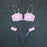 Bikini Push Up Swimwear  Bikini Set Pink Swimwear Women Micro Swimsuit Female Bandage Bikini Beach Wear Swimming Two-Piece Swimsuit Summer Swimsuit for Women