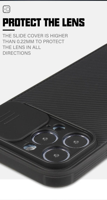 Black Magnetic Case for iPhone 12/12 Pro/12 Pro Max Case Camera Protection Cover Suitable for Wireless Charging Soft Edge Full Coverage Protection for iPhone