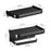 Black Toilet Paper Holder Multifunction Bathroom Storage Shelf Roll Paper Holder Toilet Paper Holder With Shelf Matte Black Toilet Paper Holder Toilet Paper Roll Holder Bathroom Adhesive Toilet Paper Holder