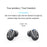 Bluetooth Earphones Wireless Headphones With Microphone Sports Waterproof Touch Control Wireless Headsets Earbuds Phone Updated Design with Industry Leading Sound & Improved Comfort, Long Wireless Range,