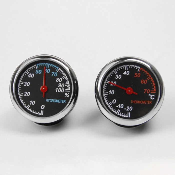 Car Interior Mini Quartz Watch Clock  Mini Clock Car Dashboard Clocks Luminous Car Clock Pocket Stick-On Clock Cars Air Vent Clip Quartz Clocks Vehicle Dashboard Clock Mini Vehicle Clock Car Pocket Clock for Cars  Hygrometer Thermometer Dashboard Ornament