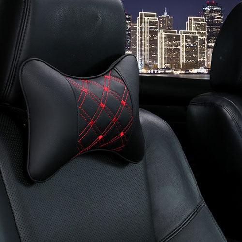 Car Neck Pillows Headrest Relief Filled Fiber Universal Car Pillow Both Side Pu Leather 1pcs Pack Headrest For Car Neck Pillows Both Side Pu Leather Headrest Head Pain Relief Filled Fiber Universal Car Pillow Neck Pillow Softness Car Headrest Pillow - ALLURELATION - 552, Car Neck Pillows, Car Pillows, Headrest, Headrest Relief, Headrest Relief Fiber, Headrest Relief Filled Fiber, Neck Pillows, Pain Relief, Pillows, Relief Filled Fiber, Travel Pillows - Stevvex.com