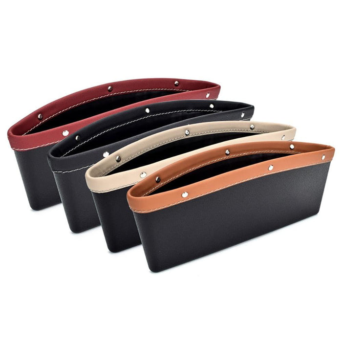 Car Organizer Storage Car Seat Slit Gap Pocket Multifunctional Driver Seat Catcher Cup Holder Car Accessories PU Leather Car Seat Gap Organizer Universal Fit Storage Pockets Adjust Set Car Seat Crevice Storage Box Helps Reduce Distracted Driving - ALLURELATION - 553, Accessories, Auto Accessories, car, Car Accessories, Car Decor, Car Gadgets, Car Interior, Car Organizer, Car Ornaments, cars, cars gadgets, Catcher Cup Holder, Cup Holder, Reduce Distracted, Seat Gap Pocket, Seat Slit Gap Pocket - Stevvex.com