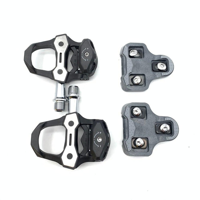 Carbon Fiber Bike Pedal Suitable For Self-Locking Professional Bicycle Pedals Road Bike Pedal High Quality Ultralight Road Bike Pedal Clipless Delta Pedals Aluminum Alloy Bicycle Pedals Cleats Set For Road Bike