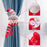 Christmas Plaid Curtain Buckle Santa Snowman Curtain Tiebacks Tie Rope Christmas Decor Curtain Buckle Bandage Curtain Tieback Santa Curtain Buckle Tieback Curtain Holder Fastener Doll Wine Bottle Topper For Home Window Decorations Christmas Ornaments