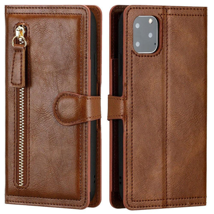 Classic Business Retro PU Flip Leather Case For Iphone 14 13 12 11 Pro Max Iphone 13 Mini X Xr Xs Card Holder Case Leather Case Magnetic Closure Magnetic Pocket Closure