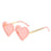 Classic Children's Fashionable  Cute Heart-Shaped Sunglasses  Designer Personalized Flower  Love Baby Sunglasses  Block 90% Of UVB and UVA Rays over sized heart shaped sunglasses