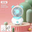 Creative Cartoon Bear Desktop Mini Fans Big Wind Desktop Portable USB Charging Handheld Fan Portable Air Conditioning Handheld Cooling Fan Charging Usb Fan Portable Handheld Fan