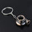 Creative Gift Car Metal Keychain Turbo Gear Hub Pendant Brake Disc Shock Absorber Pendant Alloy Short Quick Shifter Key Chain Ring Charming Auto Rainbow Metal Pendant Keyring Wheel Rim Tire Rotary Engine Keyring