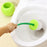 Creative Lovely Cherry Shape Lavatory Brush Toilet Brush And Holder Set Cleaning Bathroom Toilet Accessories Cherry Shape Toilet Brush Standing Toilet Brush Set  Compact Household Bathroom Cherry Toilet Brush