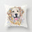 Cute Dog Peachskin Pillowcase Cover Kids Gift  Animals Puppy Pet Dog Painting Cotton Linen Throw Pillow Case Cushion Cover Square Animal Pillow Covers Home Decor Pillows Covers Pillowcase 45x45CM