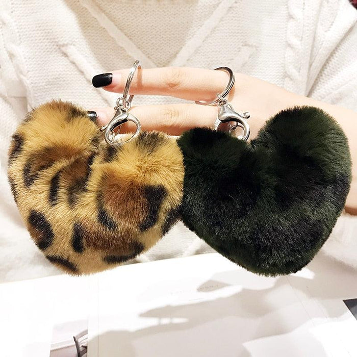 Cute Keychain Fake Rabbit Fur Heart Pompom Key Chain Bag Cars Simple Fluffy Keyring Jewelry Gifts Fluffy Keyring Faux Fur Heart Ball Keychain For Women Girl - ALLURELATION - 551, accessories, Appreciation Keychain, Best Selling Keychains, Fluffy Keyring, gift, Gift for men, gifts, Heart Key Chain, Heart Pompom Key Chain, Key chains, key charms, key rings, keychain, Keychain For Boy, Keychain Gifts, Pompom Key Chain, Rabbit Fur Heart Pompom Key Chain, Rabbit Fur Key Chain, Simple Fluffy Keyring - Stevvex.com