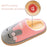 Cute Purple House Slippers Women Winter Cat Fluffy Slides Livingroom Warm Shoes Soft Indoor Cute Animal Flat Indoor Women House Shoes Fluffy Furry Plush Fleece Lined Warm Soft Comfort Shoes