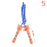 Cute Wood Handle Kids Children Skipping Jump Adjustable Cotton Jump Ropes For Kids Skipping Fitness Rope Wooden Handle Jumping Rope For Children Exercise Workout Activity