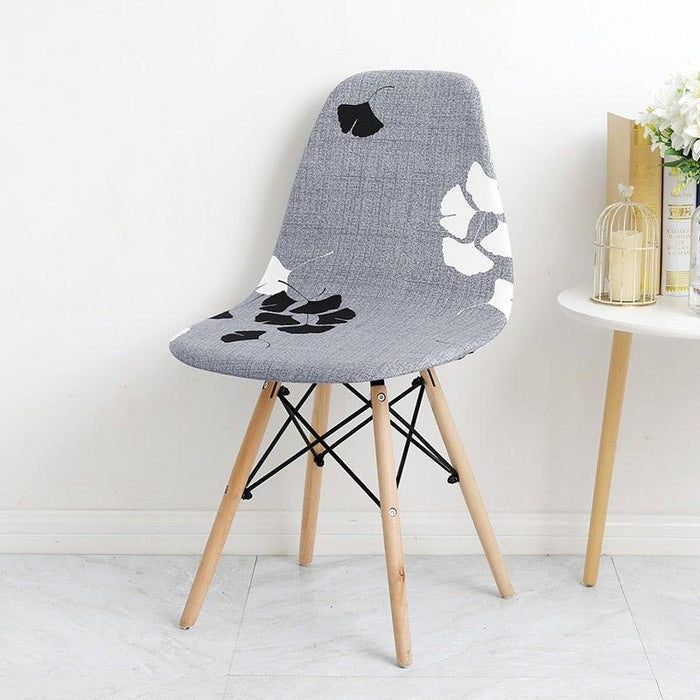 Dining Chair Cover Lounge Armless Chair Protector Stretchable Slipcovers for Dining Room Living Room Seat Cover For Shell Chair Washable Removable Armless Shell Chair Cover And Home Hotel Slipcover Seat Case