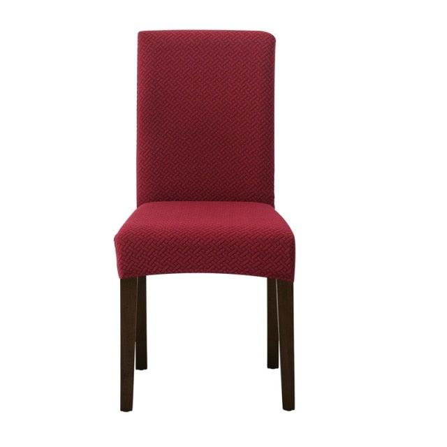 Dining Room Chair Cover Spandex Elastic Stretch Slipcover for Chairs Kitchen Hotel And Anti dirty Washable Removable Armless Shell Chair Cover Dining Room Chair Slipcovers Dining Chair Covers Parsons Chair