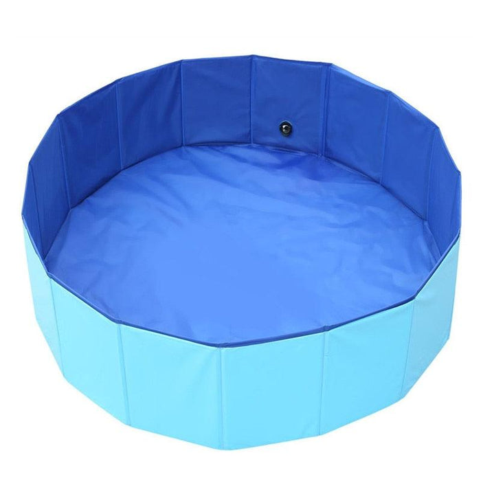 Dog Pool Foldable Dog Swimming Pool Pet Bath Swimming Tub Bathtub Pet Swimming Pool Collapsible Bathing Pool for Dogs Cats Kids Dog Swimming Pool For Large & Small Dogs