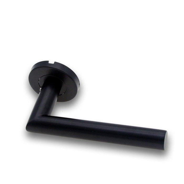 Door Handle  Brushed Stainless Steel Tube Hollow Spray Paint Frosted Black Round Cover Split Right Angle Door Handle Stainless Steel Tube Hollow Spray Paint Frosted Black Round Cover Split Right Angle Door Handle