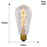 Edison Bulb E27 220V 40W ST64 G80 G95 T10 T45 A19 Retro Ampoule Vintage Incandescent Bulb edison Lamp Filament Light Bulb Decor LED Edison Bulb Dimmable Amber Warm 2700K Antique Vintage Filament Light Bulbs