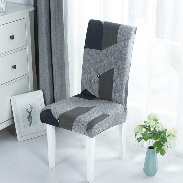 Elastic Chair Covers Spandex Dining Room Stretch Seat Cover Chair Protective Case for Restaurant Universal Removable Washable Soft Spandex High Back Large Chair Cover Slipcover for Dining Room Kitchen Hotel Table Banquet