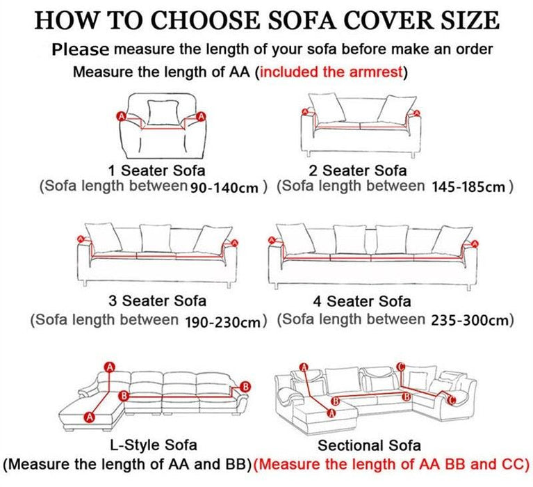 Elastic Sofa Cover For Living Room Stretch Combination Slipcovers Flowers Printed Sectional Couch Covers 1/2/3/4 Seater Floral Pattern Sofa Cover With Separate Cushion Cover Stretch Armchair Slipcover Washable Furniture Protector