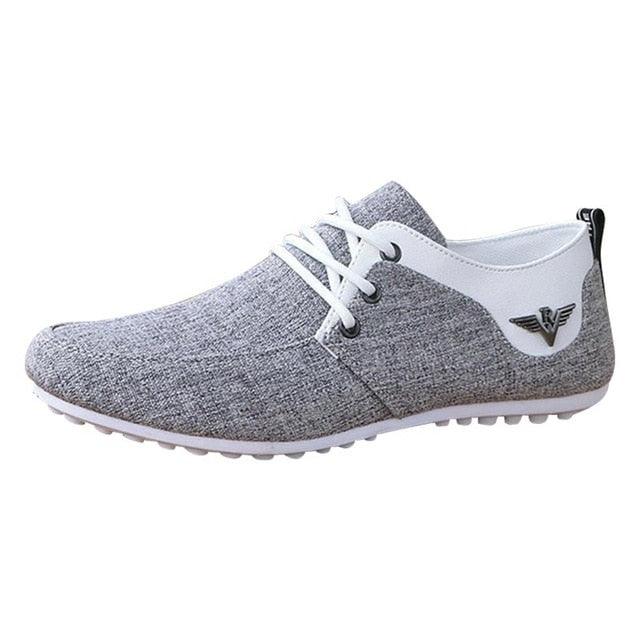 Elegant Casual Mens Shoes Lace-Up Linen Cloth Breathable Mens Canvas Shoes Flats Driving Walking Shoes Driving Sneakers Casual Cloth Shoes Lightweight Outdoor Shoes - STEVVEX Shoes - 107, Canvas Flat Sneakers, Canvas Shoes, Casual Sports Sneakers, Casual Walking Sneakers, Classic Mens Sneakers, Comfortable Shoes, Elegant Mens Shoes, Men Casual Shoes, Men Shoes, Mens Casual Elegant Shoes, Modern Shoes, Shoes, Sneakers, Soft Shoes, Sport Mens Shoes, Sport Sneakers, Sports Shoes, Strong Mens Shoes- Stevvex.com