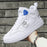 Elegant Sport Men's Sneaker Trend High Top Platform Shoes Spring Vulcanized Shoes Leather Casual Sport Fashion Flat Low Top Sneaker Lace-up Modern Design