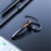 Ergonomic Single Lightweight Bluetooth Earphones Handsfree Wireless Headphones Business Driving Headset Outdoor Sports Volume Control Earphone Fingerprint Design Over Ear Earphone