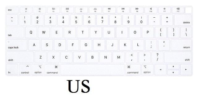 EU US English Keyboard Skin Keyboard Cover Silicon Waterproof Skin Film Protector Perfect Fit Silicone Skin Keyboard Covers For Laptops