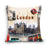 European Style Throw Pillow Covers Red London Street Bus Telephone Booth Big Ben Square Cushion Covers For Home Bed Sofa Throw Pillow Covers Red Bus and Telephone Booth Design Cushion Case Cotton Linen Home Sofa Decor 45X45CM