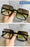 Fashion Design Women Square Sunglasses Big Frame Style Oversized Fashionable Sun Glasses For Men Popular Trendy Style Sunglasses UV400 Protection Sun Glasses