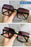 Fashion Design Women Square Sunglasses Big Frame Style Oversized Fashionable Sun Glasses For Men Popular Trendy Style Sunglasses UV400 Protection Sun Glasses