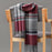 Fashion Winter Casual Classic Soft Plaid Popular Couple Lightweight Tartan Muffler Warm Scarf Cashmere Scarves Shawls Wraps Lightweight Women Warm Lattice Scarves Cashmere Hijab For Women