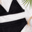 Female Swimsuit High Waist Bikini Women High Waist Swimsuits Triangle Bathing Suit V Neck Two Piece Bikini Sets Women Swimwear Two-pieces Bikini Set Ribbed Bather Bathing Suit Swim