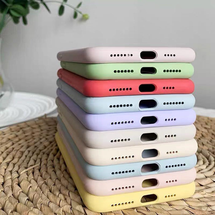 Flexible Silicone Bumper Cover Slim Fit Shockproof Protective Phone Case for iPhone Case For Iphone 11 12 13 14 Pro Max Iphone 13 12 Mini 14 Plus Full Cover Silicone Phone Cover