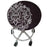 Floral Printed Round Chair Cover Bar Stool Elastic Seat Cover Home Chair Slipcover Anti-dirty Case Removable Chair Protector Stretch Round Bar Stool Covers Washable Stool Cushion Slipcover Elastic Bar Chair Covers