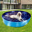 Foldable Dog Pool Foldable PVC Dog Pet Bath Swimming Tub Play Cooling Mat Swimming Pool For Large Medium Dogs Cats Accessories Foldable Dog Pool PVC Pet Swimming Pool Dog Paddling Swimming Bathing Tub